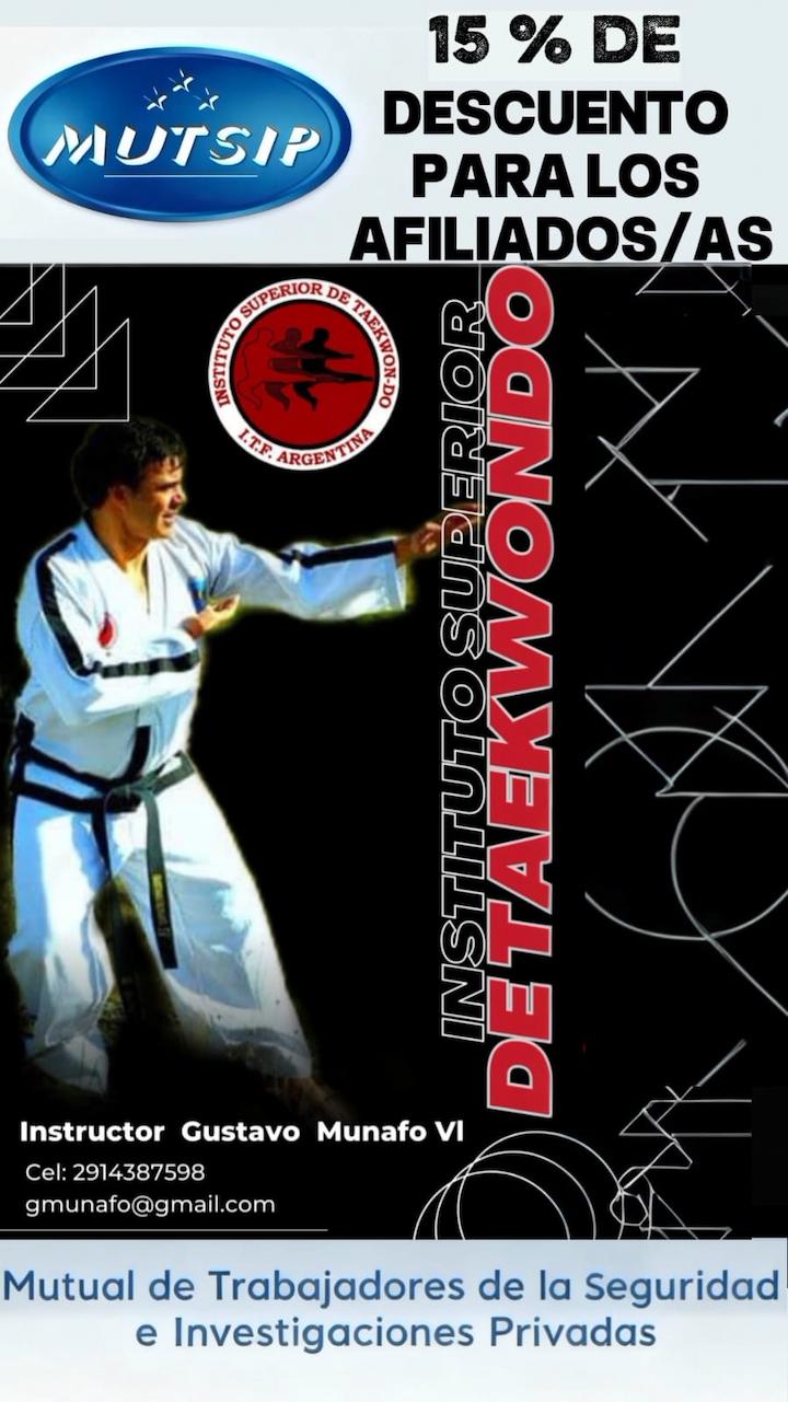 Instituto Superior de Taekwondo - Beneficio MUTSIP para asociados