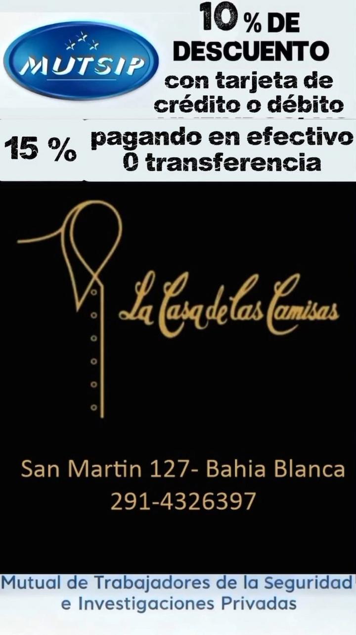 La Casa de las Camisas - Beneficio MUTSIP para asociados