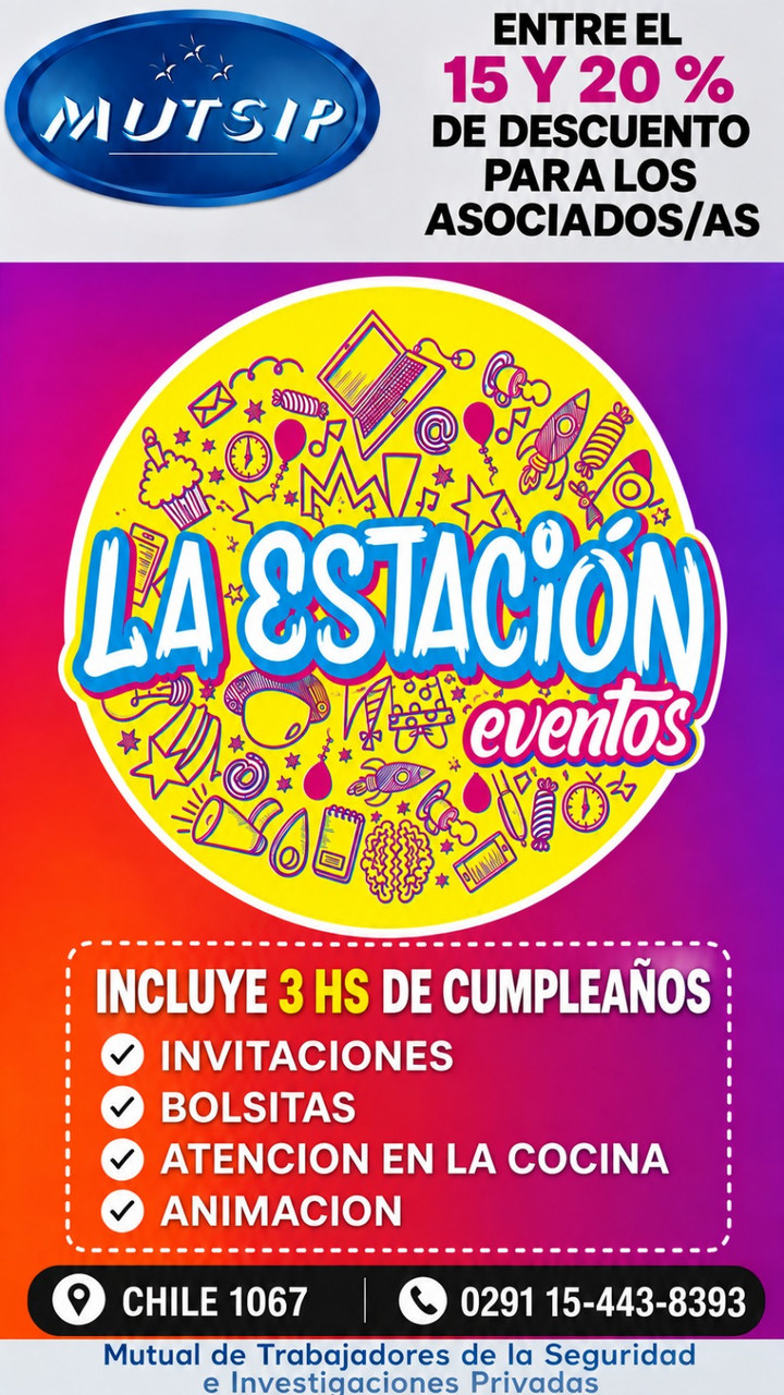 La Estación Eventos - Beneficio MUTSIP para asociados